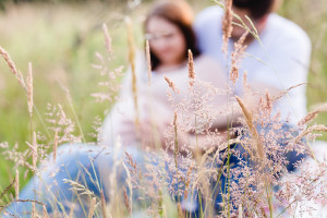 Babybauchshooting bei Sonnenuntergang in Kassel