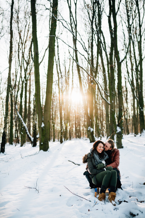 Portrait Coupleshoot Paarshoot Paarfotos Paerchen Engagement Verlobung Liebe verliebt Storytelling Kassel Frankfurt Hannover Winter Schnee