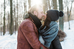 Wintershooting Schnee Pärchenshooting Coupleshooting Engagementshooting Kassel