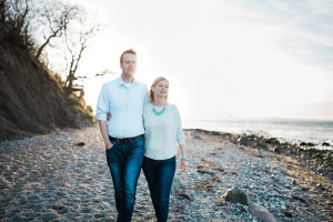 Verlobungsshooting am Brodtener Steilufer Engagementshooting Verlobungsshooting Strand Ostsee Timmendorf Brodtener Steilufer 2016 Inka Englisch Photography Kassel Hochzeitsfotograf Proposal Sonnenuntergang