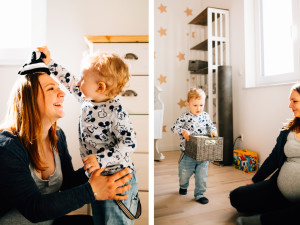 Babybauchfotograf Babybauchshooting Kassel Homestory Fotograf Kassel Frankfurt Göttingen Familienshooting zuhause Babybauch Homestory in Kassel