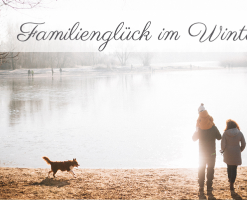 Wintergeschichte am See Homestory Familienshoot outdoor Kassel Berlin Inka Englisch Fotograf Kind Hund See Winter